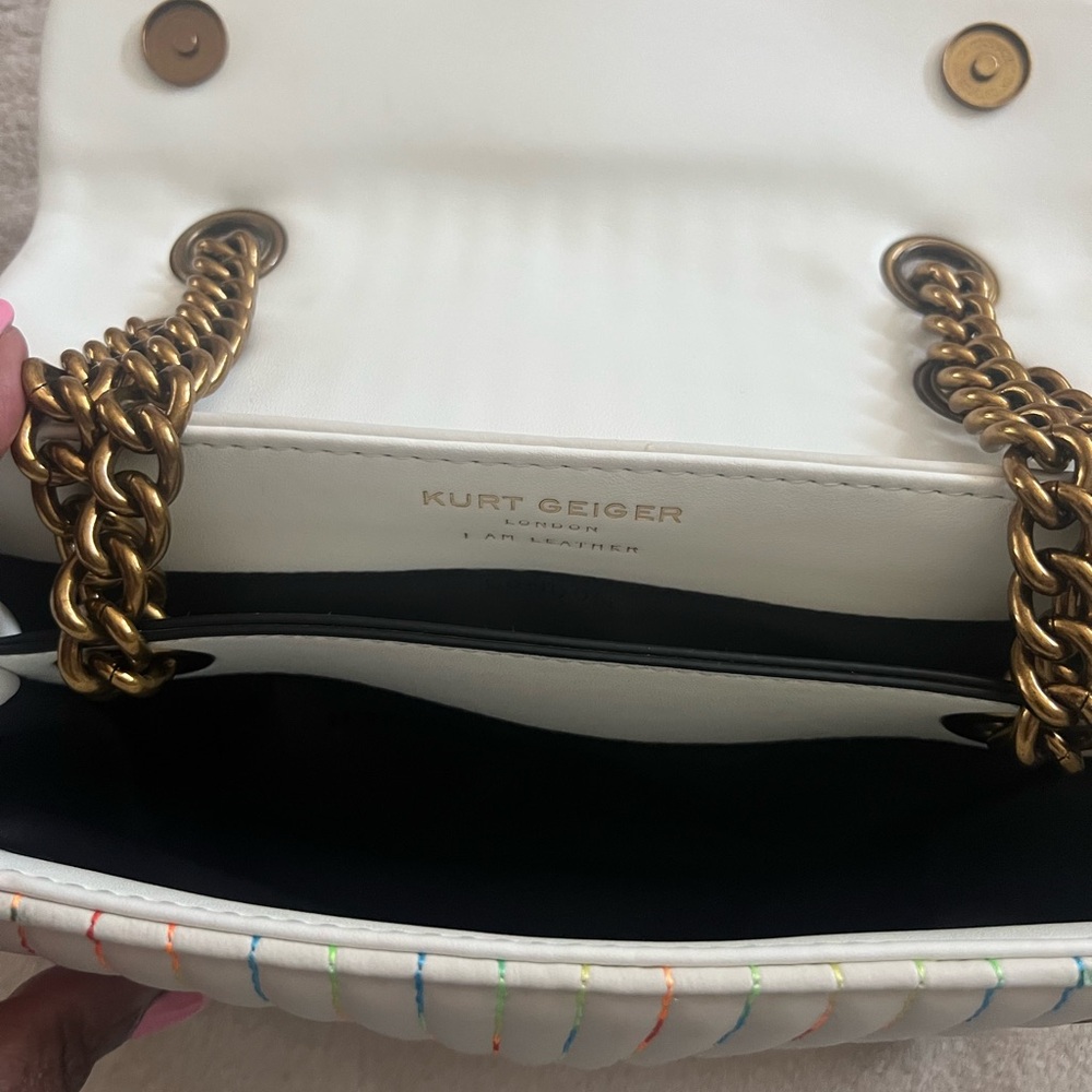 Kurt Geiger Multicolor Quilted Shoulder Bag - Picture 2 of 6